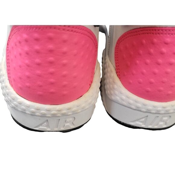 Nike Air Huarache Run Mid Sneakers White Blue Pink Shoe Women Size 10 - Picture 15 of 16